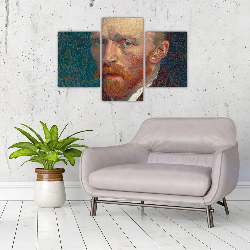Tablou -  Vincent van Gogh, Self-Portrait, reproducere (90x60 cm)