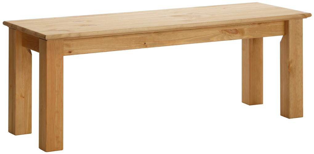 Bancuta Ite natur 120/40/45 cm, lemn masiv