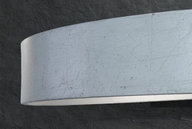 Aplica de perte LED ambientala design modern Simon argintie