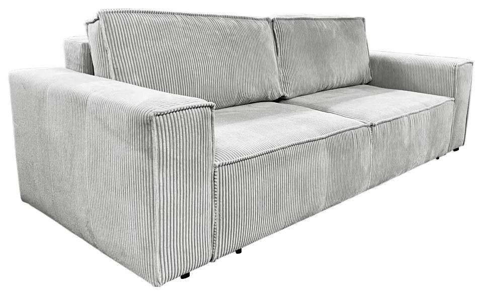 Canapea extensibila, gri deschis, HARPERA BIG SOFA