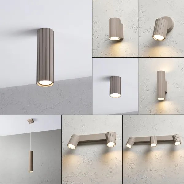 Brilagi - Spot de iluminat CRISPINA 1xGU10/10W/230V, 20 cm, bej