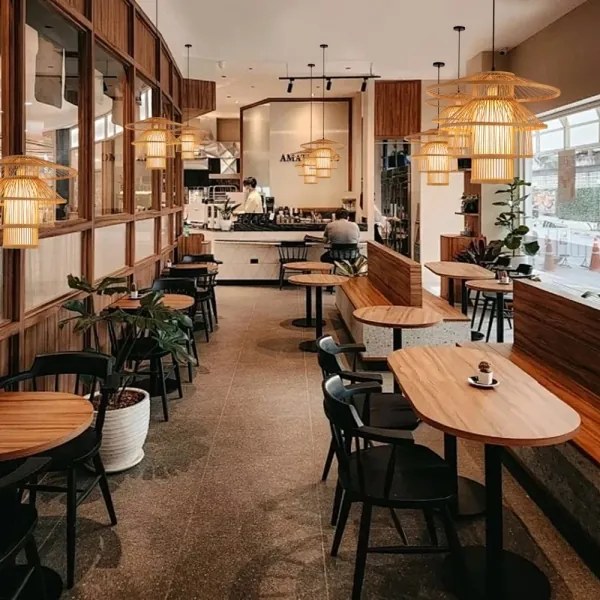 Lustră pe cablu Immax 08255L PINCHOS 1xE27/40W/230V d. 50 cm bambus