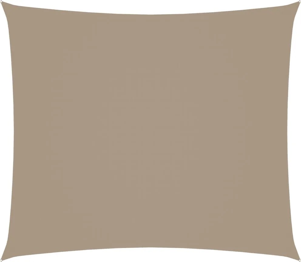 vidaXL Pânză parasolar gri taupe 2x2,5m țesătură oxford dreptunghiular