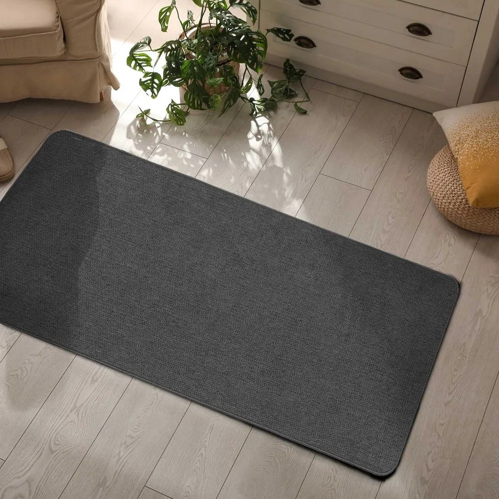 Covor tip traversă gri închis 45x120 cm Simeo – douceur d'intérieur