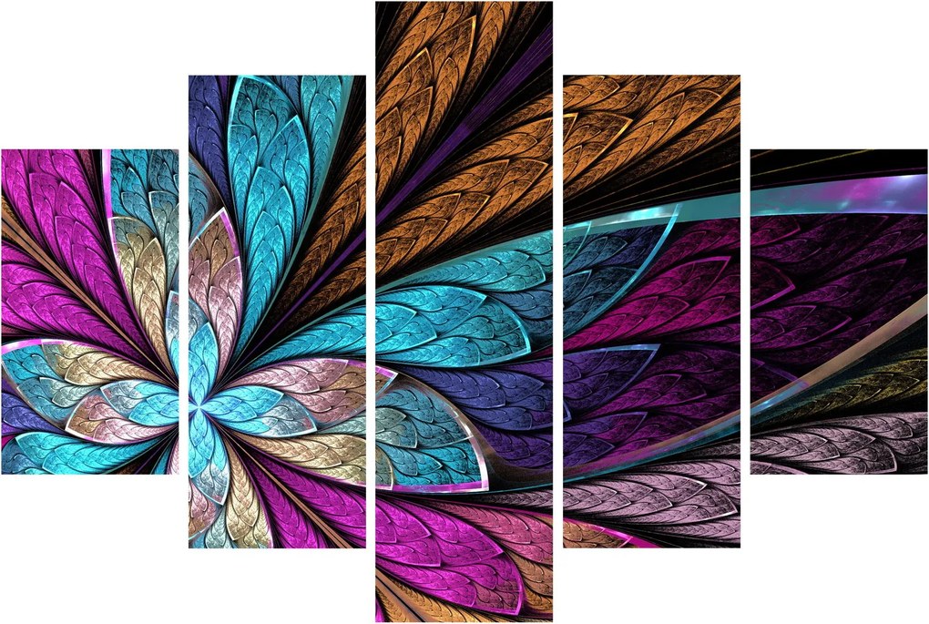 Tablou - Floare, abstracție (150x105 cm)