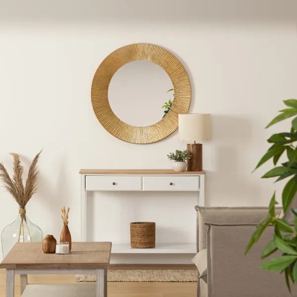 Oglindă de perete Atmosphera MILDA d. 90 cm