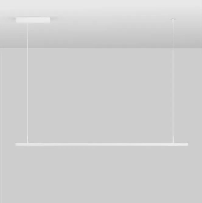 Sina magnetica suspendata tip lustra MADOC alb