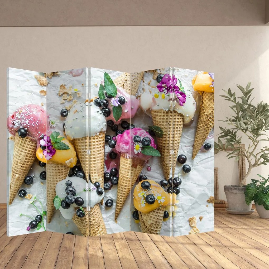 Paravan - Înghețată (210x170 cm)