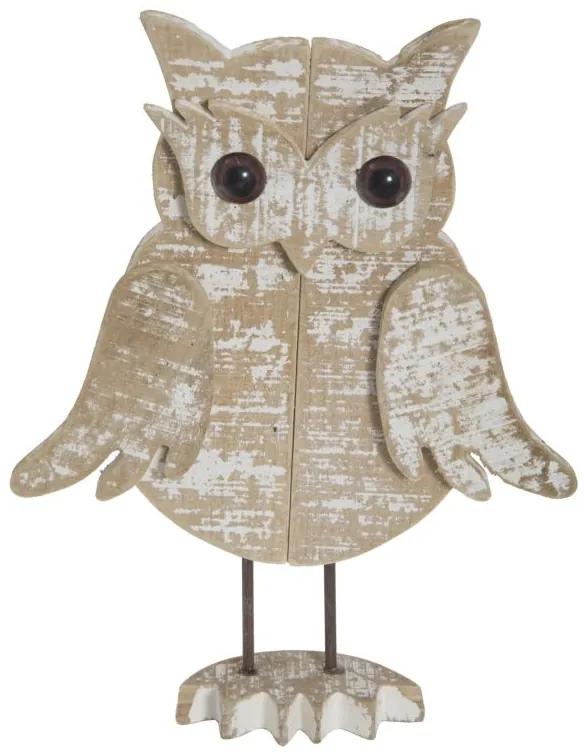 Decoratiune OWL NORWAY  (cm) 27,5X7X33
