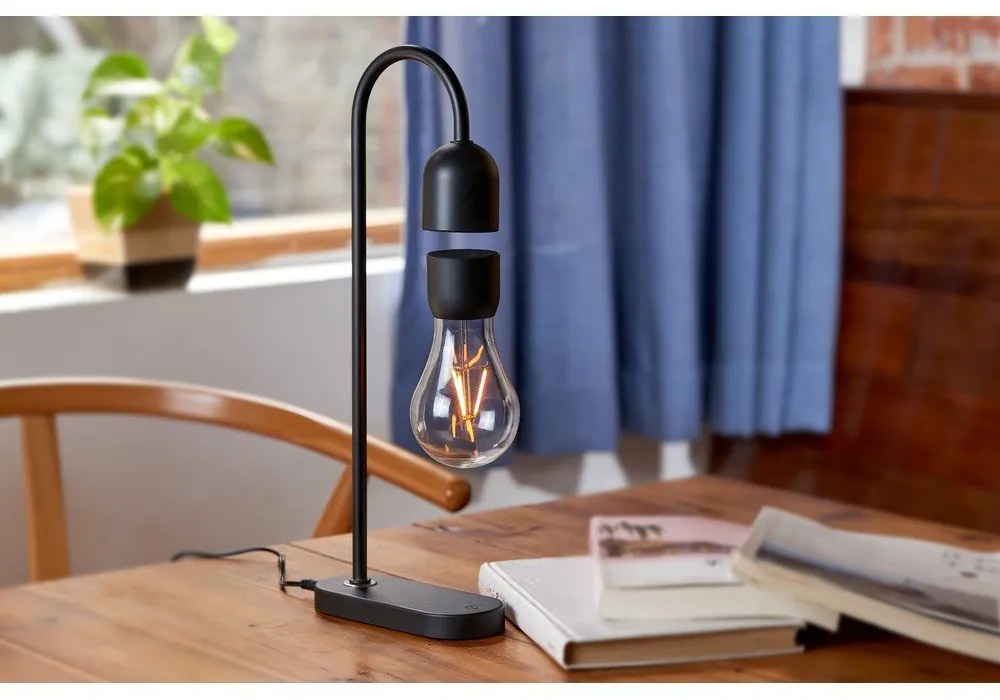 Veioză neagră (înălțime 36,5 cm) Evaro – Gingko