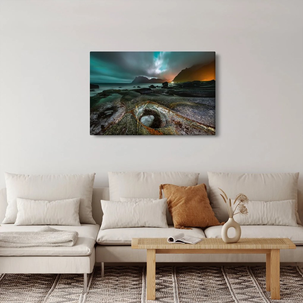 Tablou - Scena de noapte (90x60 cm)