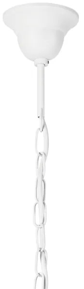 Lustră pe lanț DONATO 3xE14/40W/230V alb