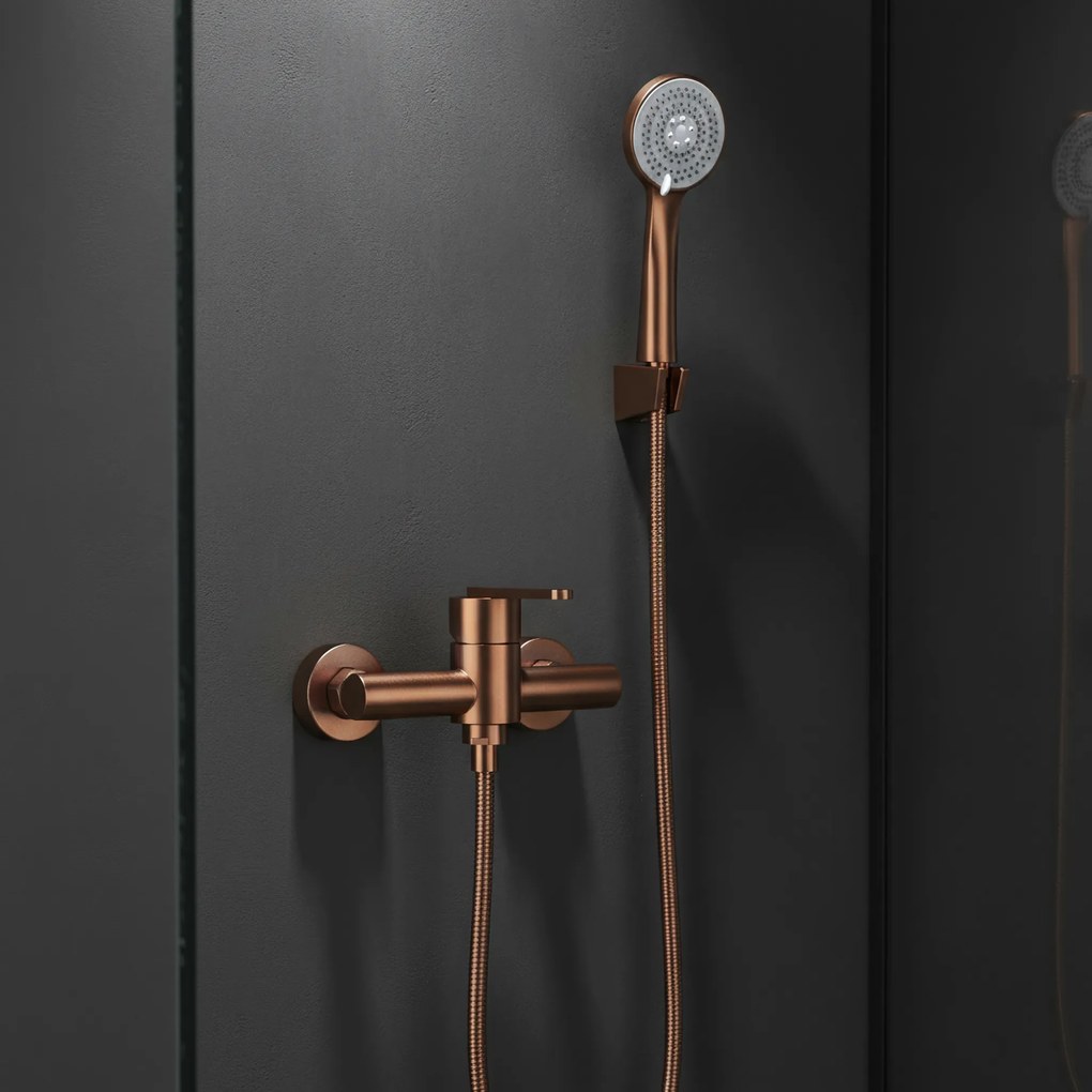 Baterie de duș REA Ontario Brush Copper