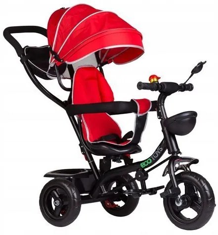 Tricicletă cu scaun rotativ pentru copii Smart Trike RED