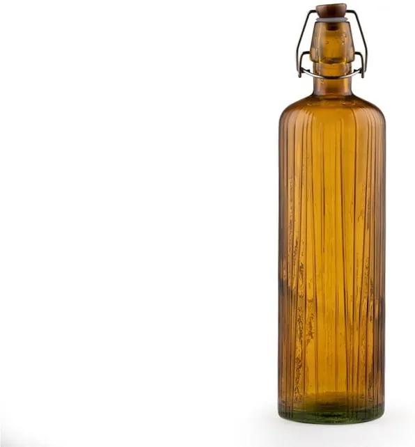 Sticlă pentru apă Bitz Basics Amber, 1,2 l, galben