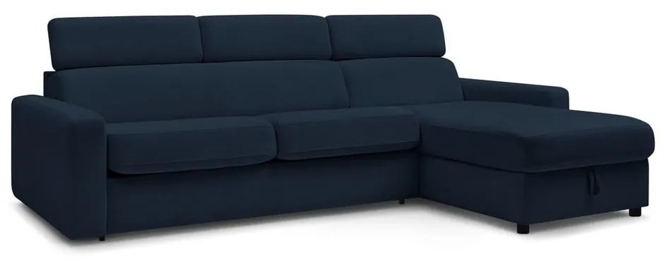 Colțar albastru închis extensibil (cu colț variabil) Monaco – Bobochic Paris