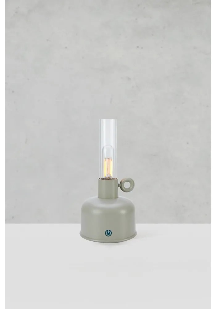 Veioză grej LED (înălțime 22 cm) Astrid – Markslöjd