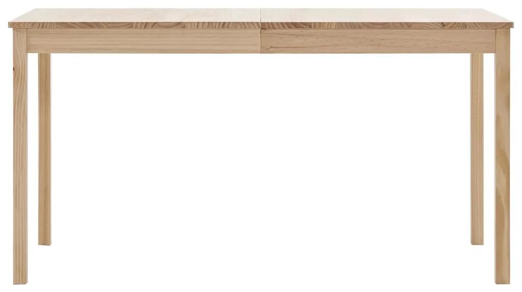 Masa de bucatarie, 140 x 70 x 73 cm, lemn de pin 1, Maro deschis, 140 x 70 x 73 cm