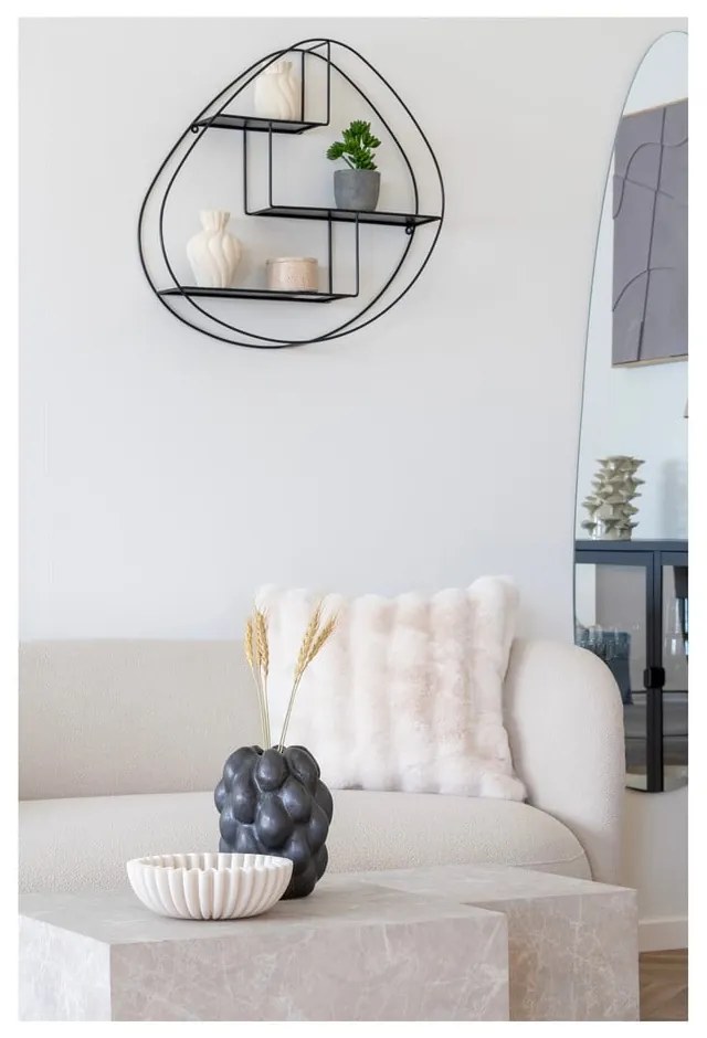 Pernă decorativă din blană artificială 45x45 cm Galena – House Nordic