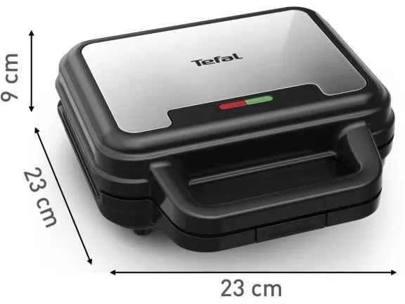Aparat de sandvici Tefal ULTRA COMPACT 3 în 1 700W/230V negru/crom