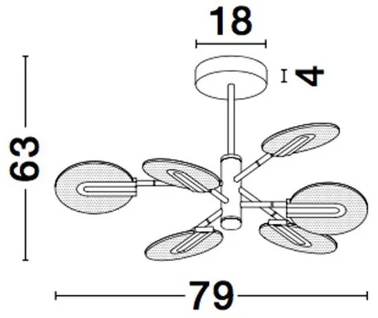 Lustra LED design modern deosebit Genti