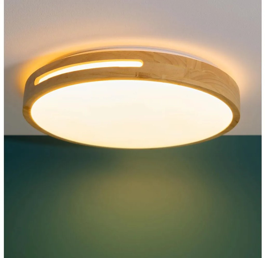 Plafonieră LED dimabilă Brilliant WOODBURY LED/24W/230V d. 39 cm