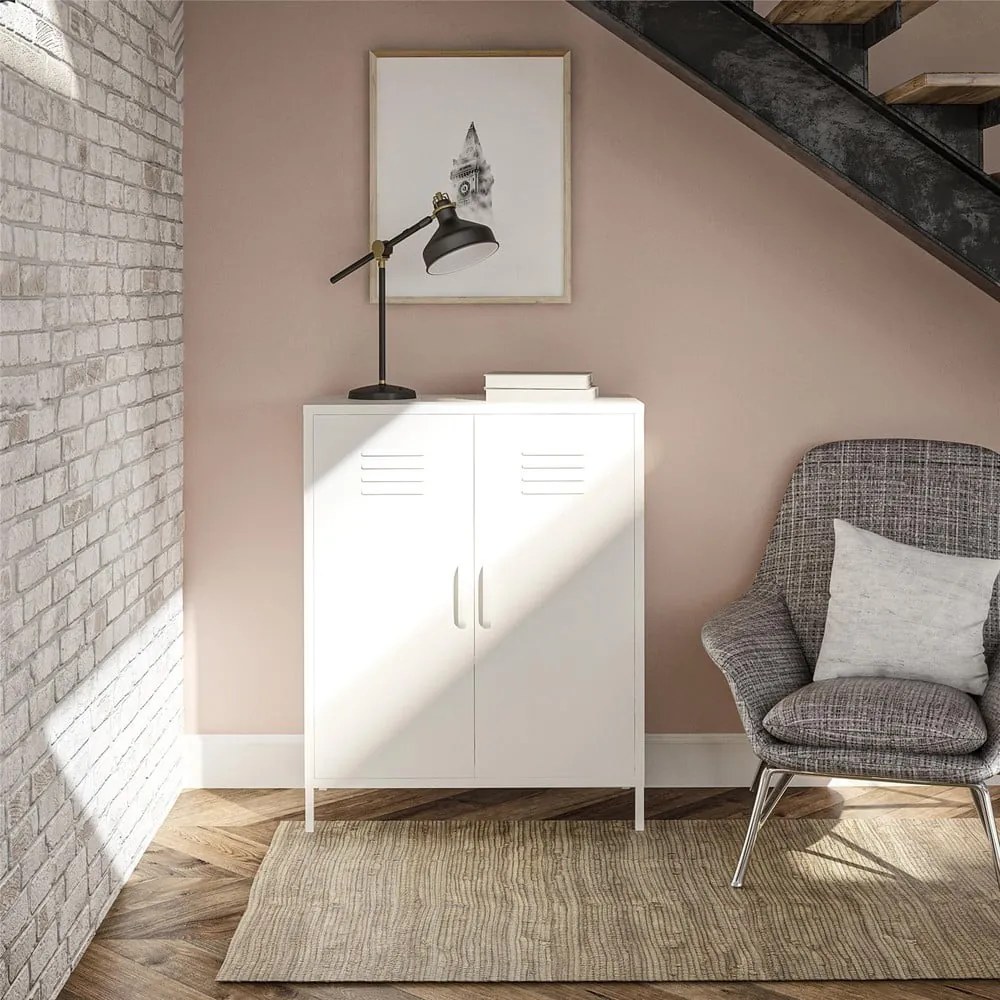 Dulap alb din metal 40x102x80 cm Mission District – Støraa