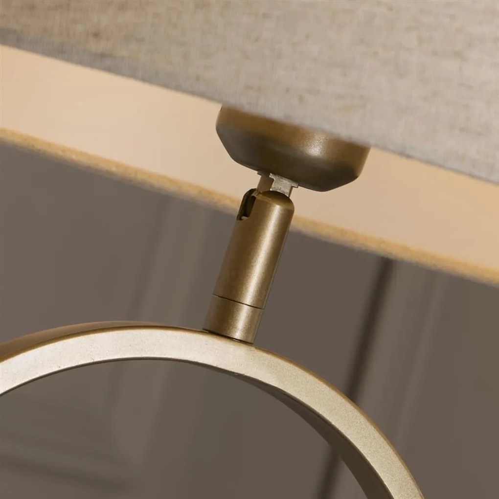 Veioza/Lampa de masa decorativa Modish bronz/natur