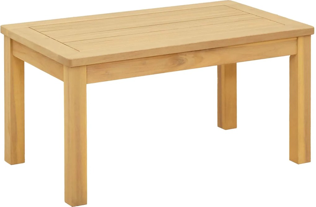 vidaXL Masă de cafea Acacia deschis 70 x 40 x 36 cm