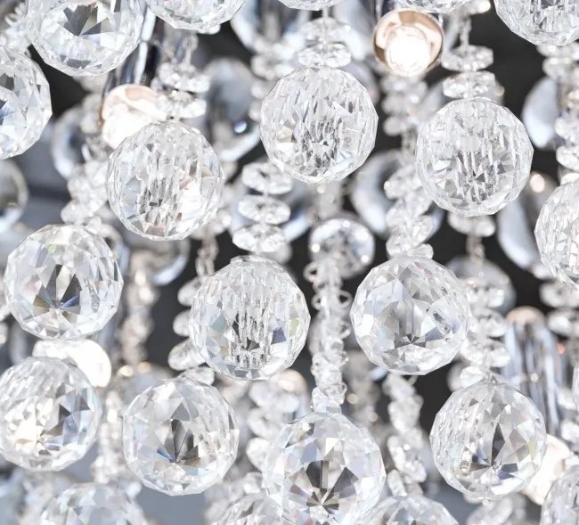 Plafoniera eleganta cristal K9 diam. 62cm Gloria DLU 2378/9/62 chrom OR