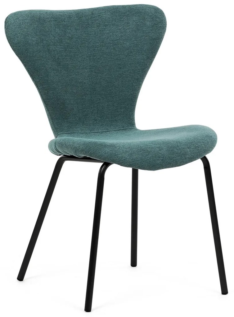 Set de scaune de sufragerie CT-S8010 BLUE2, 2 buc.