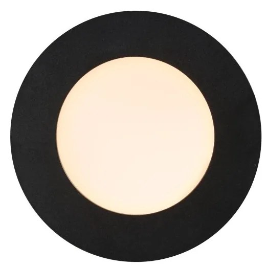 Spot incastrabil LED pentru baie IP65 Leonis negru 2700K