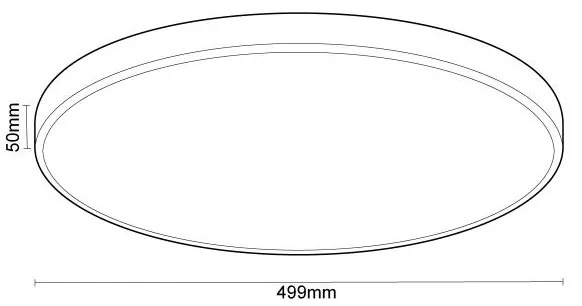 Plafonieră LED dimabilă cu control vocal OPAL LED/48W/230V + telecomandă