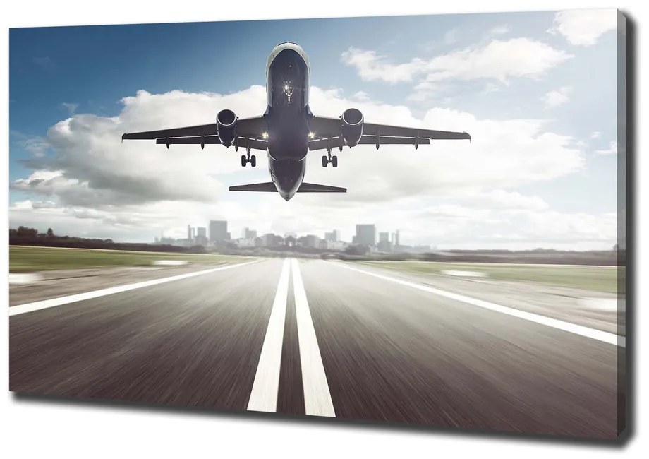 Tablou pe pânză canvas Avionul decolează