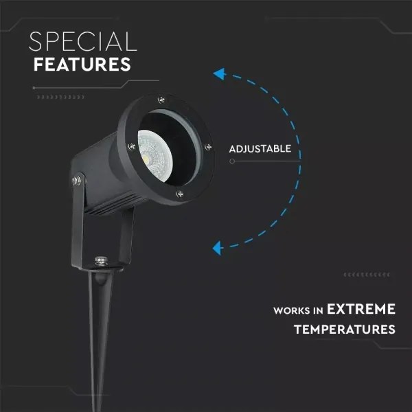 Lampă exterior 1xGU10/35W/230V IP44
