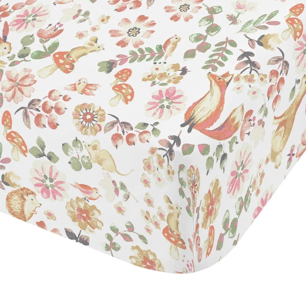 Cearceaf pentru copii pentru pat de o persoană cu elastic 90x190 cm Enchanted Butterfly – Catherine Lansfield