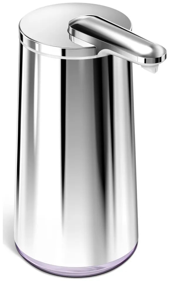 Dispenser de săpun cu senzor din oțel argintiu 266 ml - simplehuman
