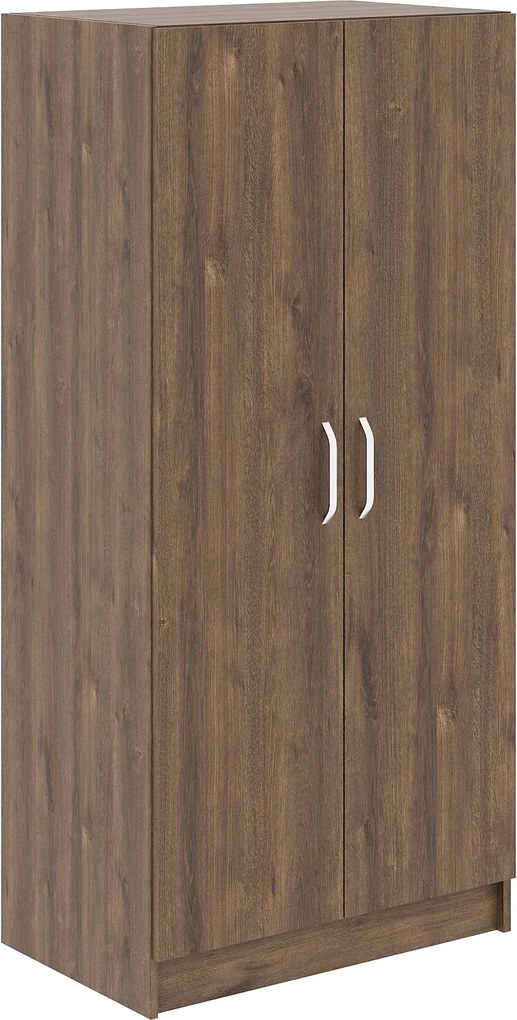 Dulap Remi, 2 Usi, Stejar Bronz, 80 x 51 x 170 cm