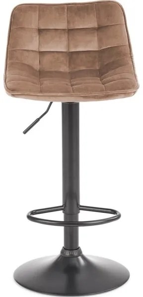 Scaun de bar 106x43 cm antracit/maro