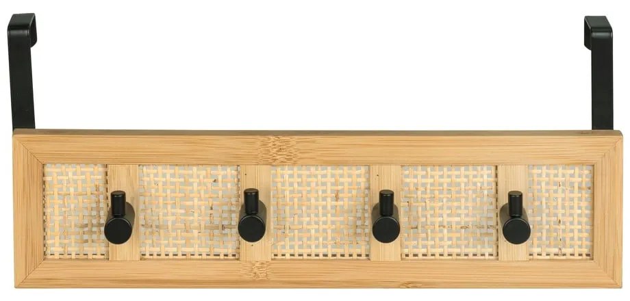 Cuier de ușă în culoare naturală din ratan 33 cm Allegre – Wenko