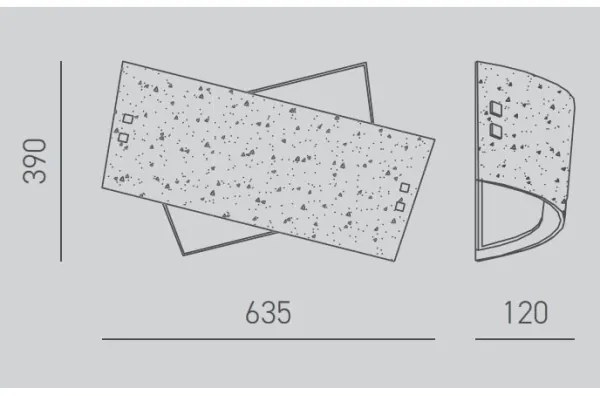 Plafonieră Gea Luce CAMILLA P M arg CAMILLA 2xE27/70W/230V argintiu