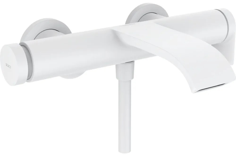 Baterie cada sau dus monocomanda, culoare alb mat Hansgrohe Vivenis 75420700 Alb mat