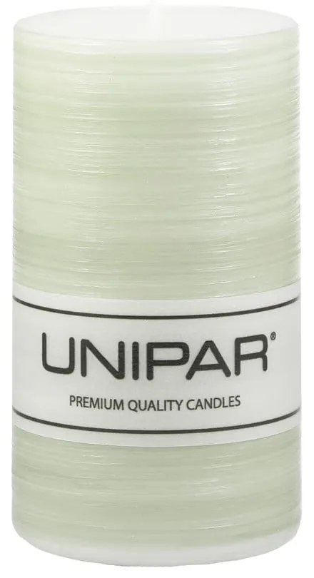 Lumânare Unipar Finelines, durată ardere 40 h, verde deschis