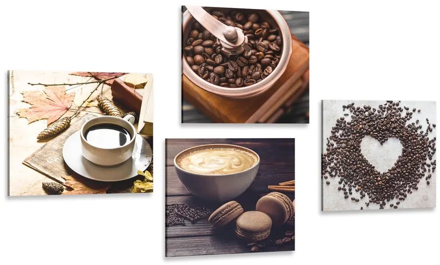 Set tablouri farmec de cafea