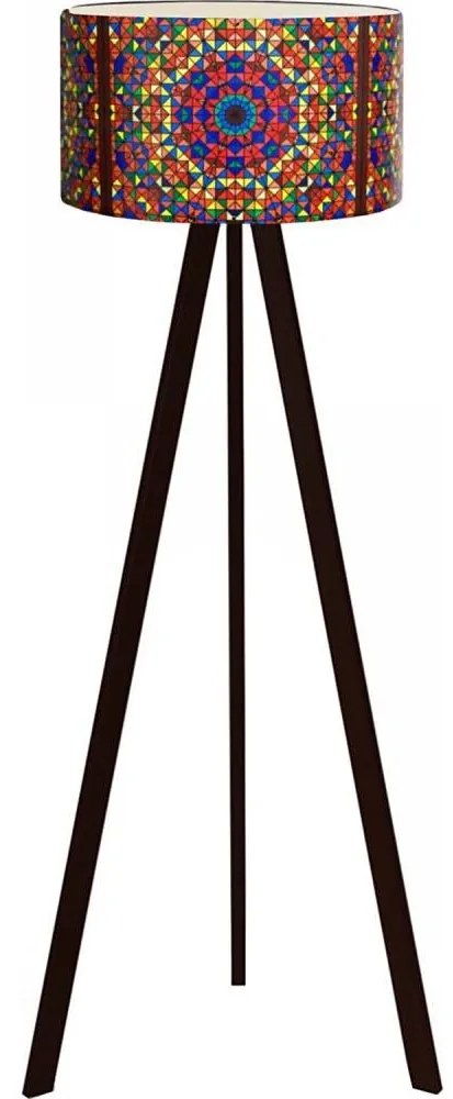 Lampadar AYD 1xE27/40W/230V maro/multicolor