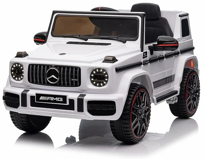Mașină electrică Baby Mix Baby Mercedes-Benz G63AMG, alb
