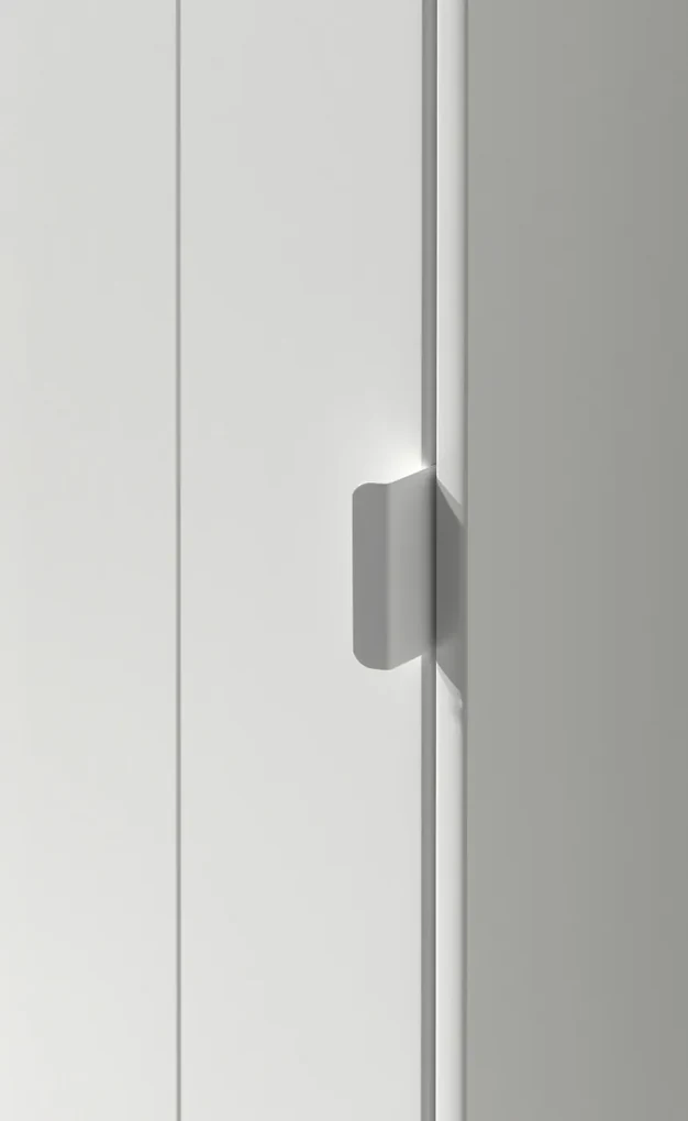 Set 2 Dulapuri pentru Copii Căsuță, Verde Mentă și Alb, (MDF) – CASAMI – Vipack