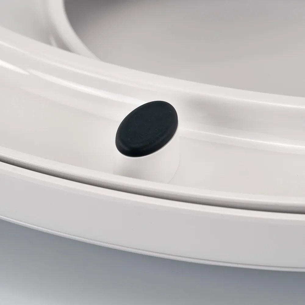 Rion Soft Close 2-in-1 scaun WC cu reductor plastic alb