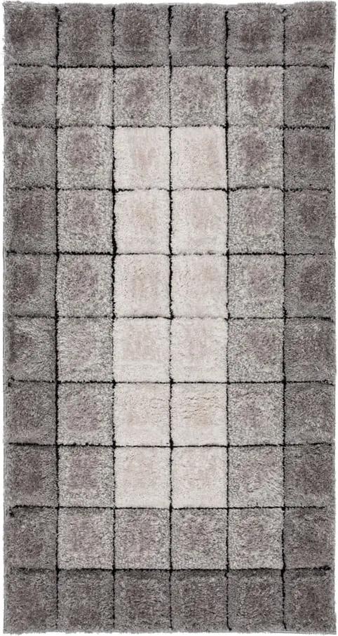 Covor Flair Rugs Velvet 3D Cube Grey, 120 x 170 cm