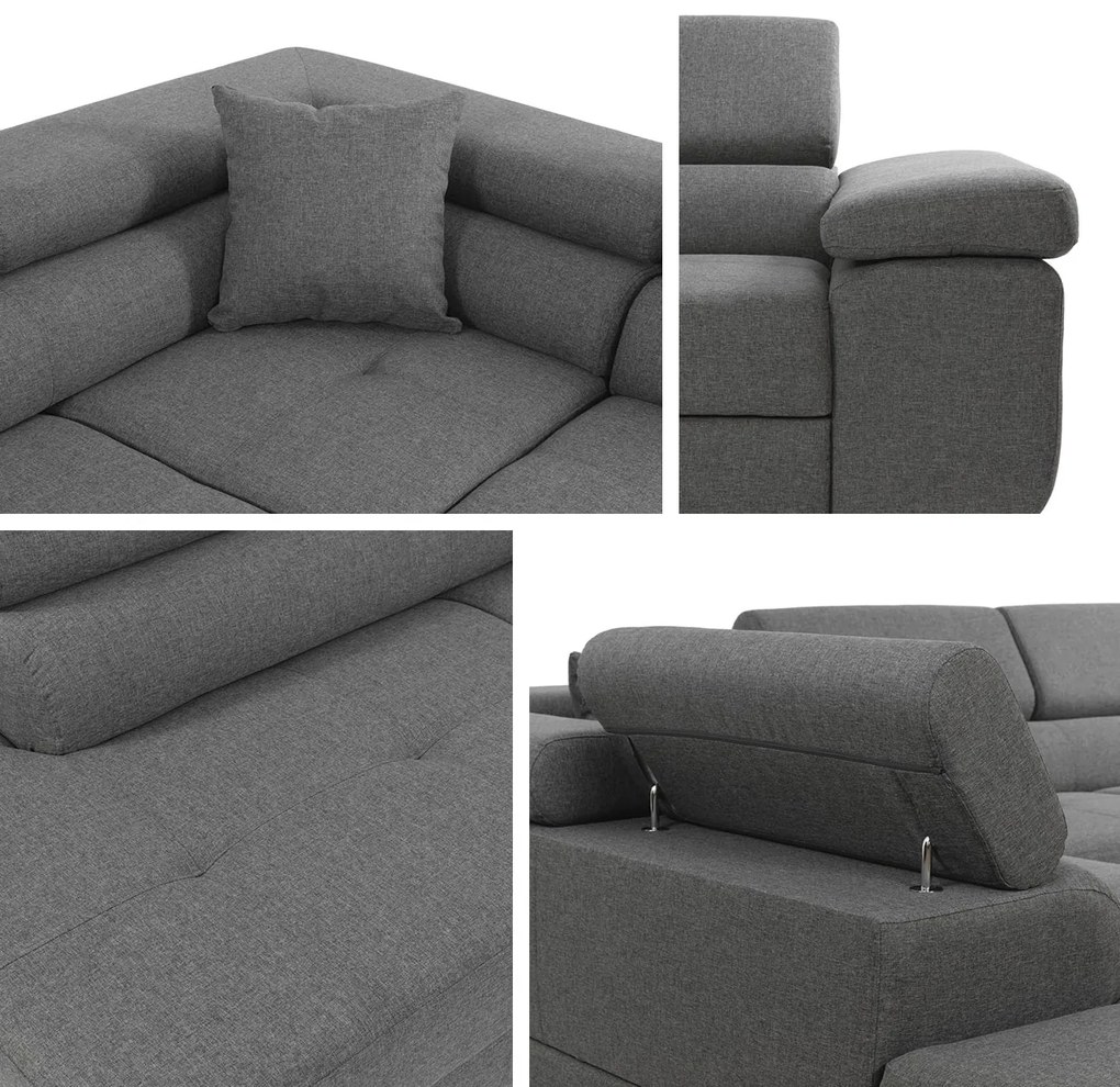 Colțar extensibil Talvio (D) (soft 066 + lux 03 piele ecologică). 1051115